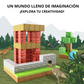Bloques Magnéticos de Construcción de Minecraft - 48 / 64 / 75 Bloques